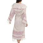 HAND PRINTED ROBE in color made of 100% Turkish cotton Turkish Towel by buldano in Turkey