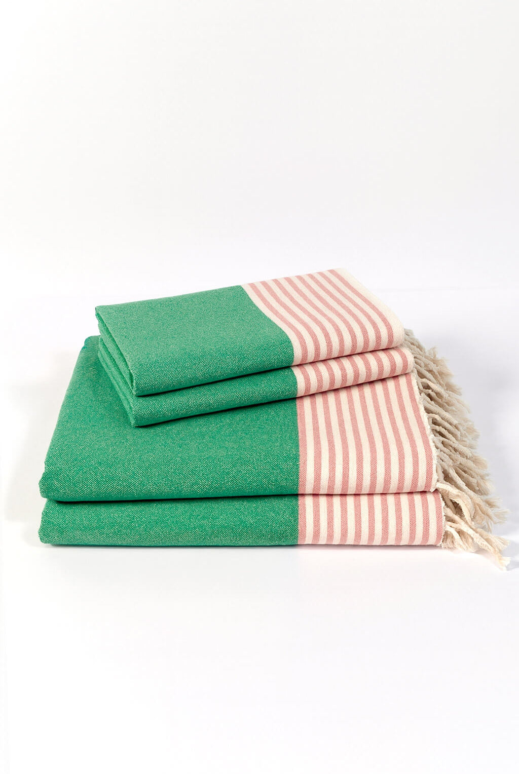 Rose Pink / Green / Natural