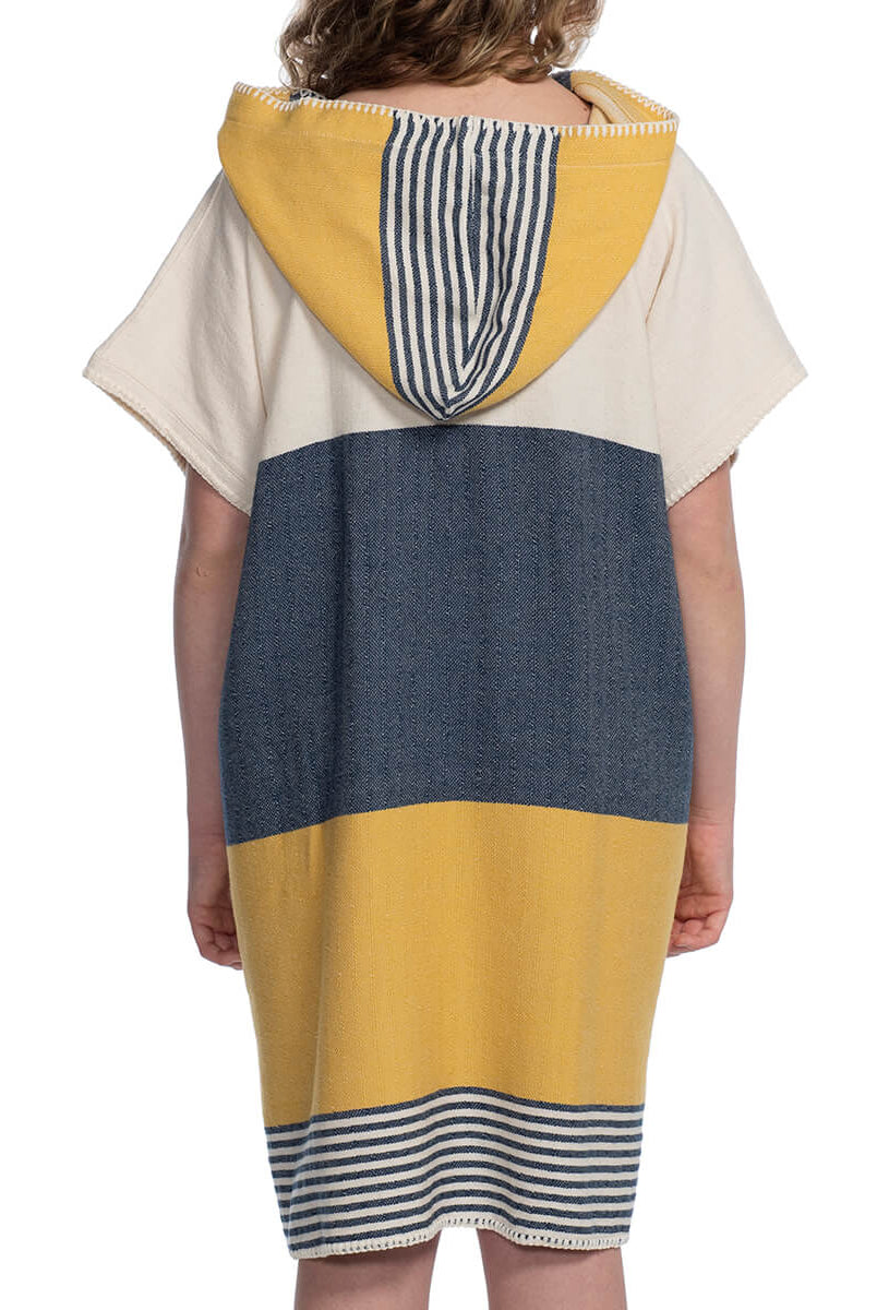 Multi Color Cover Up, Poncho in color made of 100% Turkish cotton Poncho by buldano in Turkey