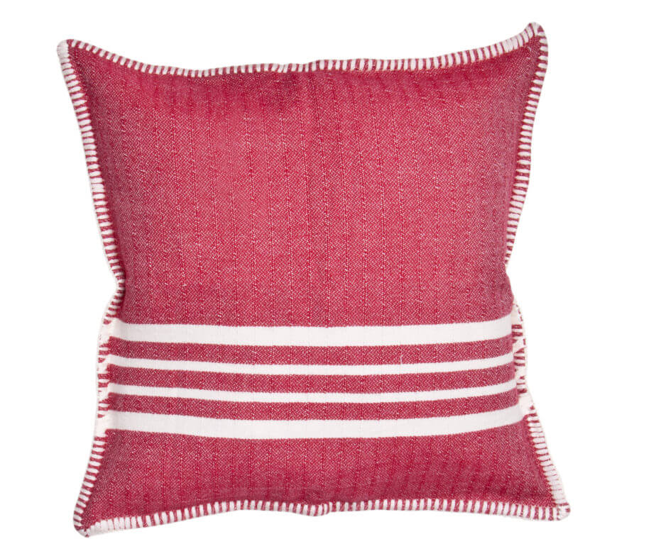 FARMHOUSE PILLOW COVER in color made of 100% Turkish cotton Pillow Cover by buldano in Turkey