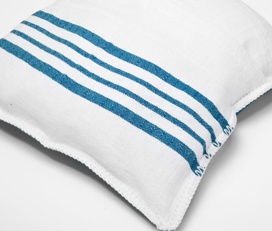 FARMHOUSE PILLOW COVER in color made of 100% Turkish cotton Pillow Cover by buldano in Turkey