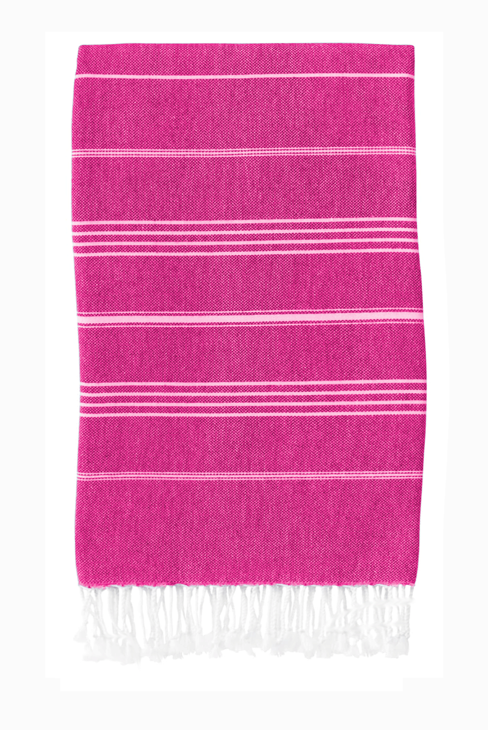 Classic Turkish Towel - Sample Sale in Fuschia color made of 100% Turkish cotton Turkish Towel by buldano in Turkey