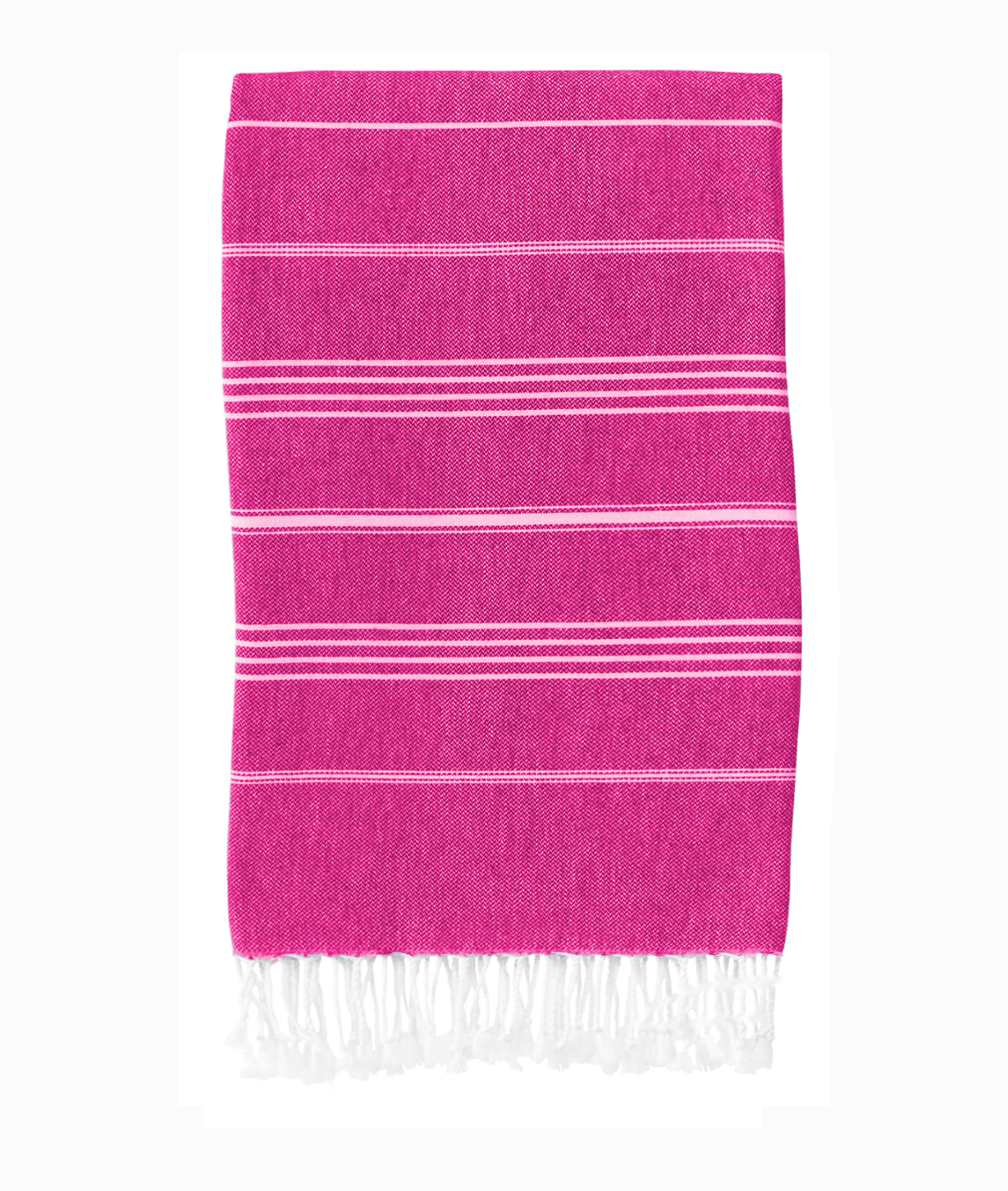 Classic Turkish Towel - Sample Sale in Fuschia color made of 100% Turkish cotton Turkish Towel by buldano in Turkey