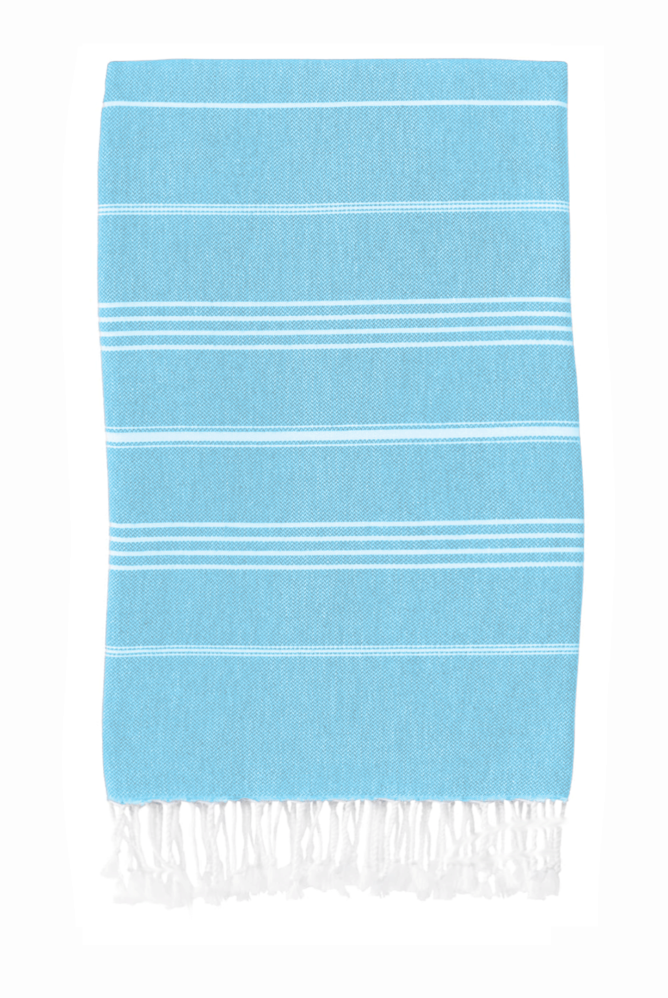 Classic Turkish Towel - Sample Sale in Light Blue color made of 100% Turkish cotton Turkish Towel by buldano in Turkey