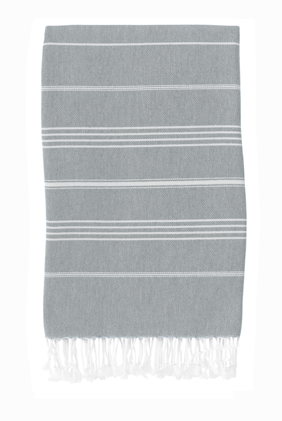 Classic Turkish Towel - Sample Sale in Light Grey color made of 100% Turkish cotton Turkish Towel by buldano in Turkey