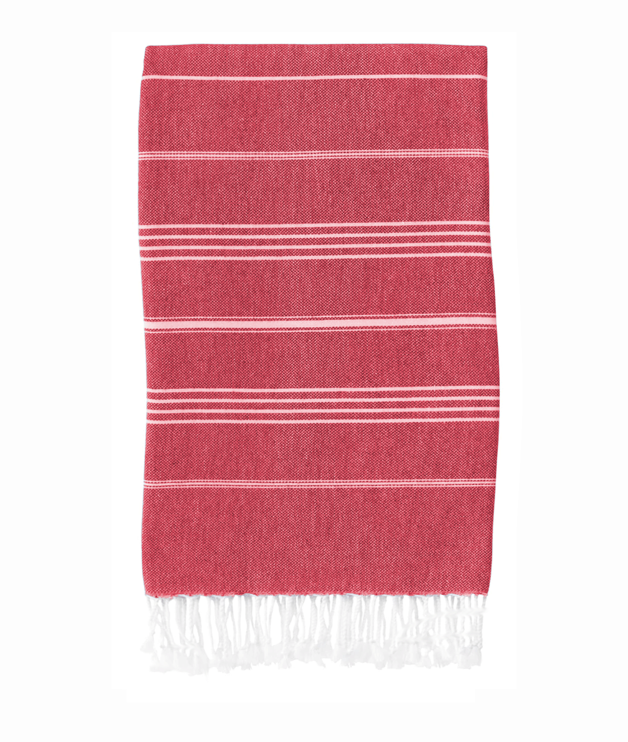 Classic Turkish Towel - Sample Sale in Red color made of 100% Turkish cotton Turkish Towel by buldano in Turkey
