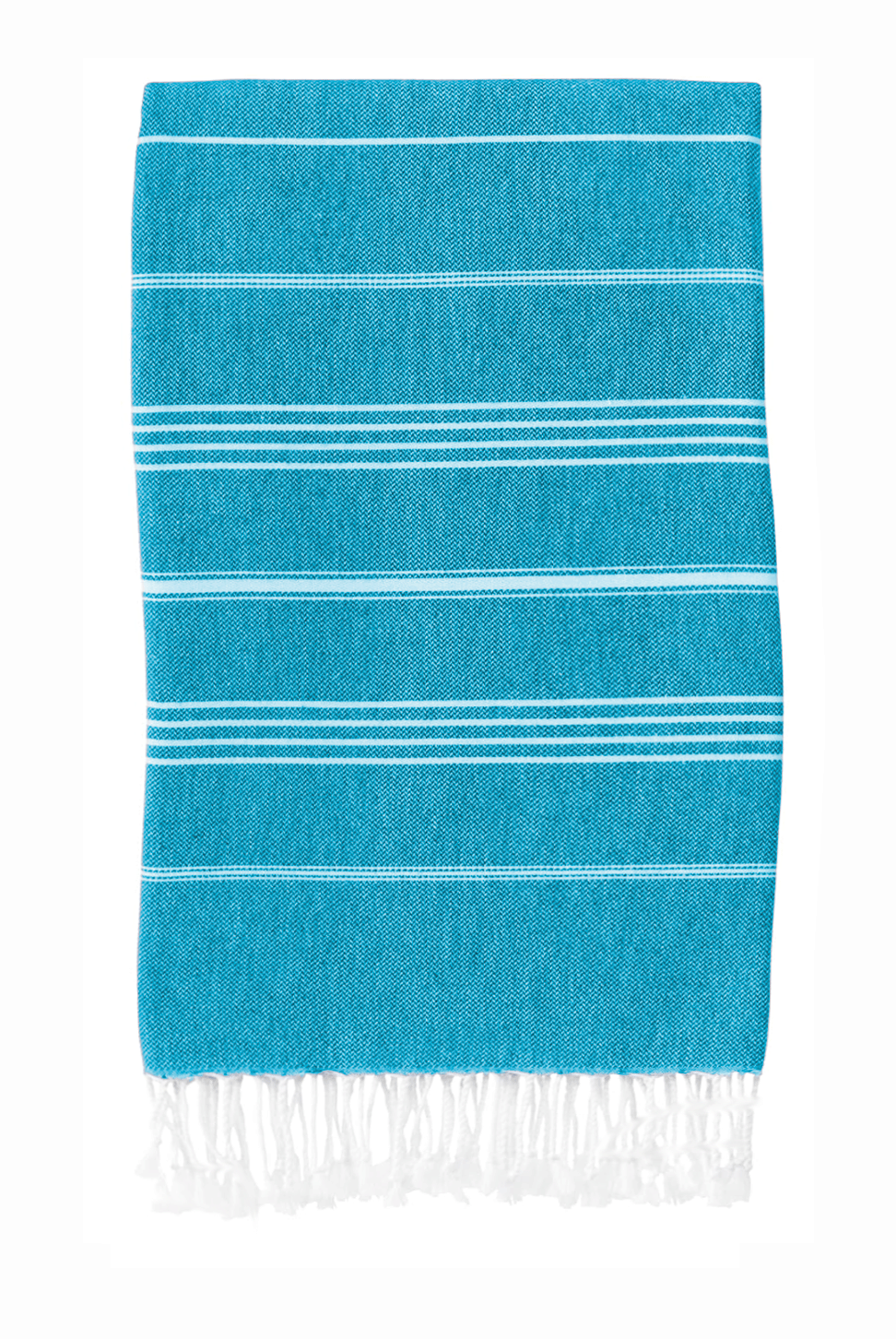 Classic Turkish Towel - Sample Sale in Turquoise color made of 100% Turkish cotton Turkish Towel by buldano in Turkey