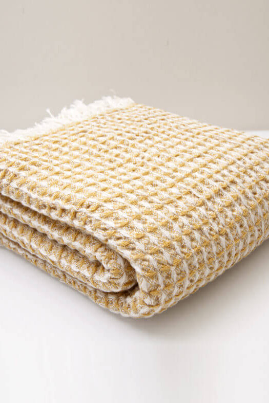 Super Soft Waffle Turkish Towel in color made of 100% Turkish cotton Turkish Towel by buldano in Turkey