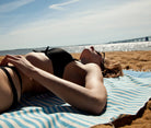 Nautical Collection Ocean Dream Turkish Towel in color made of 100% Turkish cotton Turkish Towel by buldano in Turkey