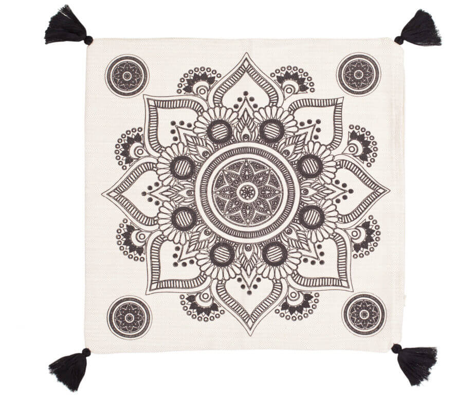BOHO PILLOW COVER in color made of 100% Turkish cotton Pillow Cover by buldano in Turkey