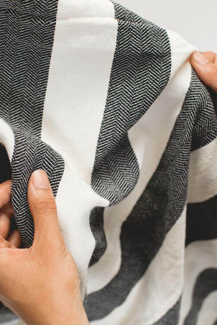 BOLD STRIPED PREMIUM TURKISH TOWEL in color made of 100% Turkish cotton by buldano in Turkey