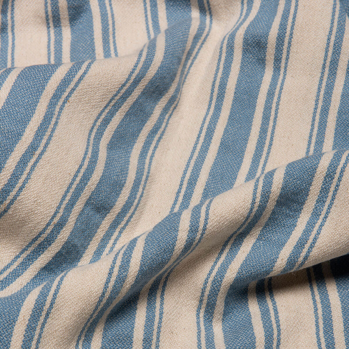 Cotton Linen Blend Vertical Striped Turkish Towel in color made of 100% Turkish cotton by buldano in Turkey