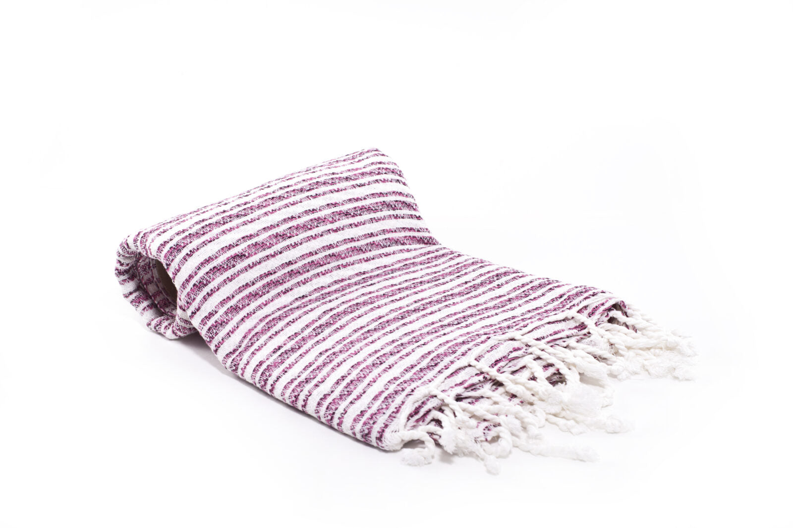Turkish Towel - SAMPLE SALE in Fuschia color made of 100% Turkish cotton Turkish Towel by buldano in Turkey