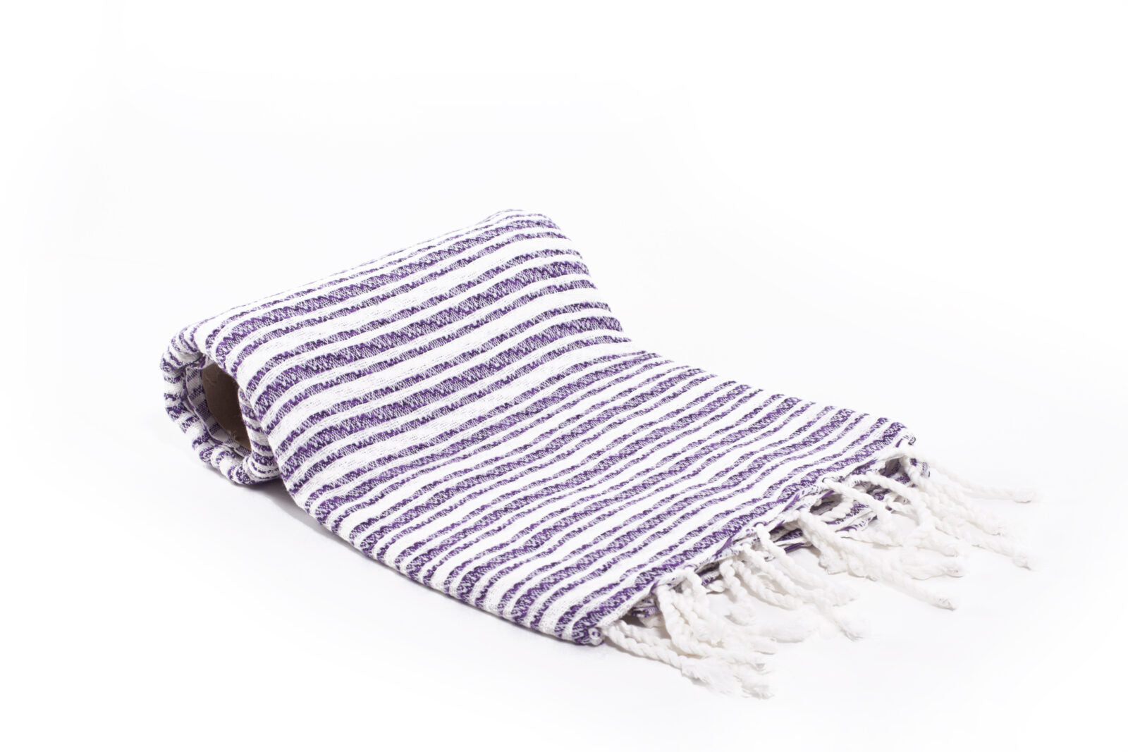 Turkish Towel - SAMPLE SALE in Purple color made of 100% Turkish cotton Turkish Towel by buldano in Turkey