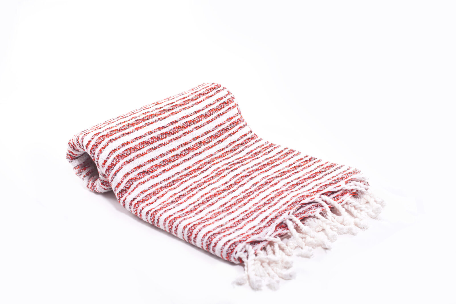 Turkish Towel - SAMPLE SALE in Red color made of 100% Turkish cotton Turkish Towel by buldano in Turkey