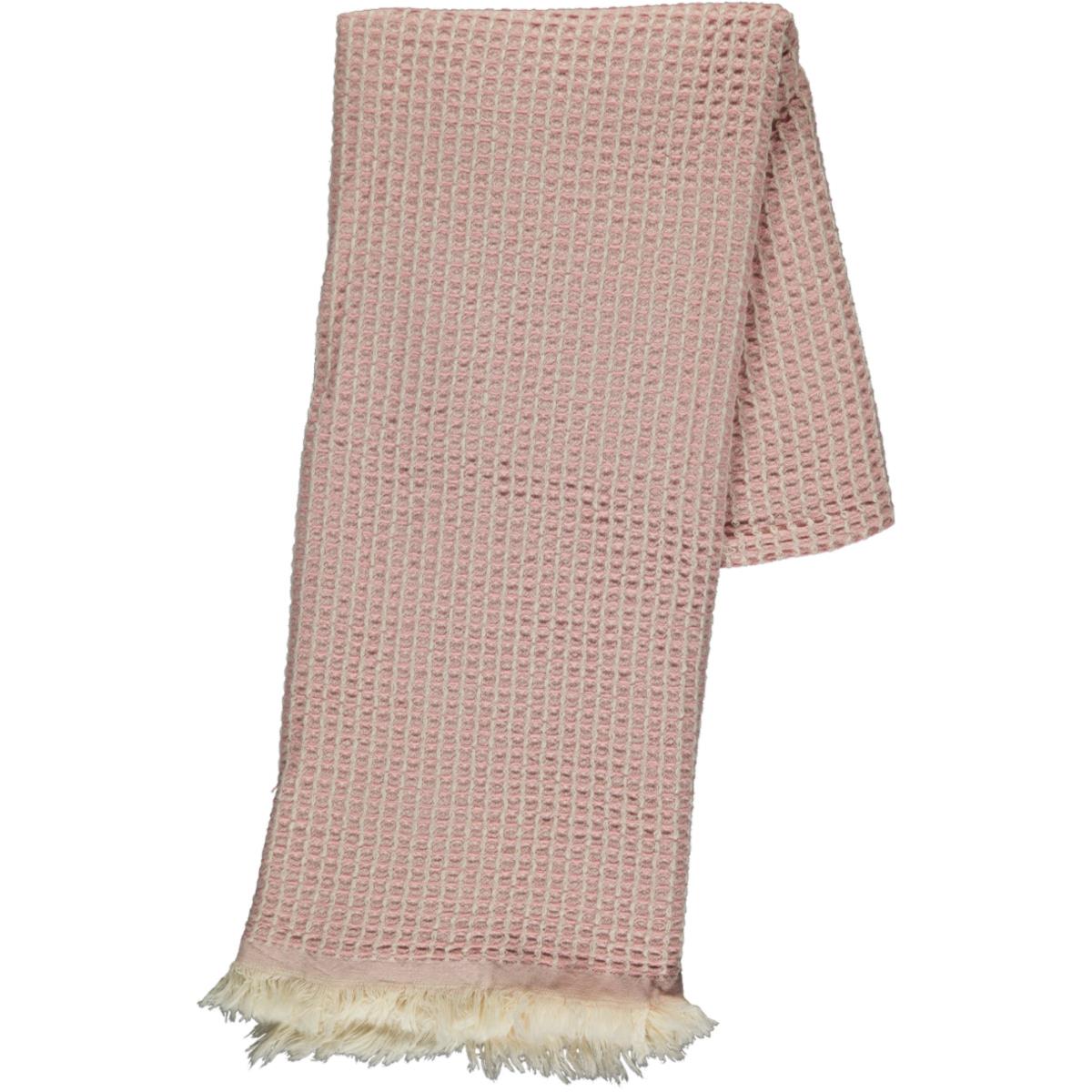 Super Soft Waffle Turkish Towel in Rose Pink color made of 100% Turkish cotton Turkish Towel by buldano in Turkey