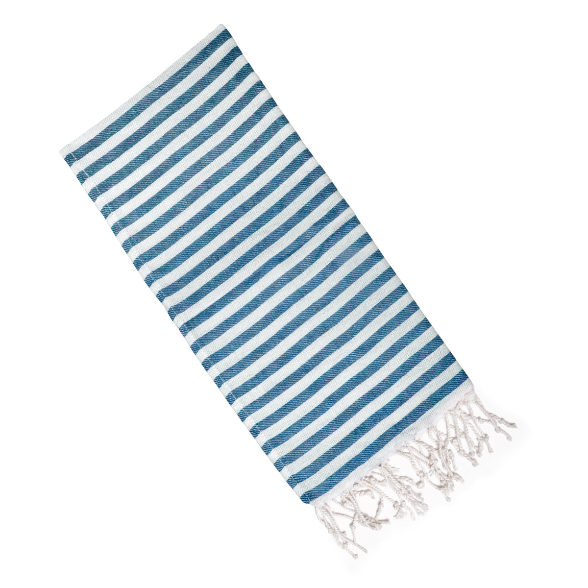 Mini Towel - SAMPLE SALE in Navy color made of 100% Turkish cotton Turkish Towel by buldano in Turkey