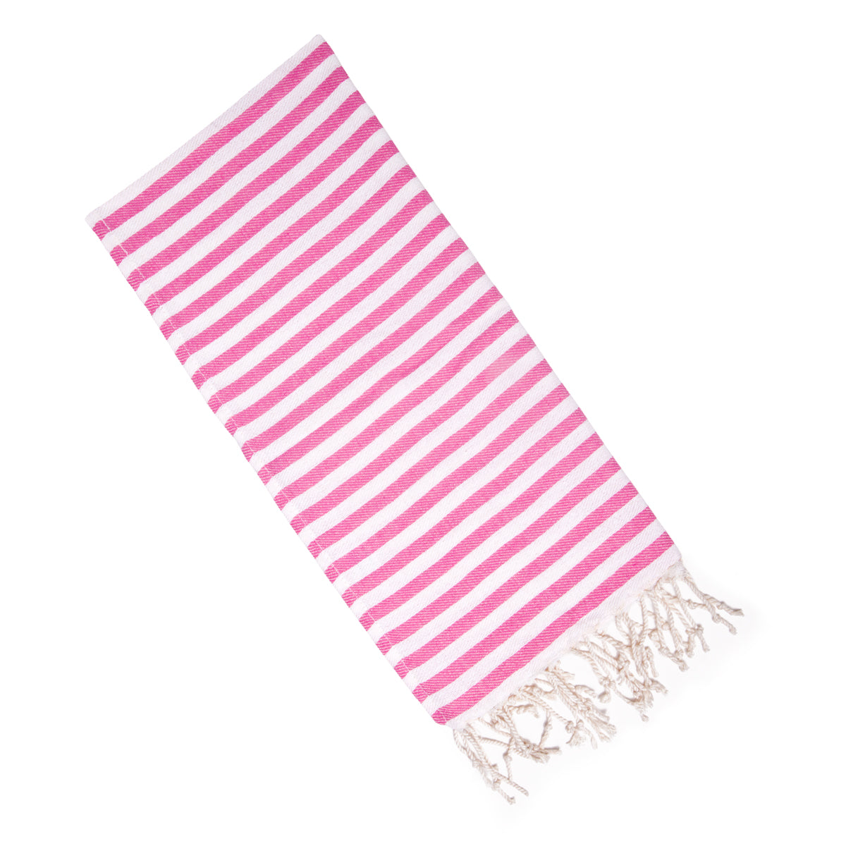 Mini Towel - SAMPLE SALE in Pink color made of 100% Turkish cotton Turkish Towel by buldano in Turkey