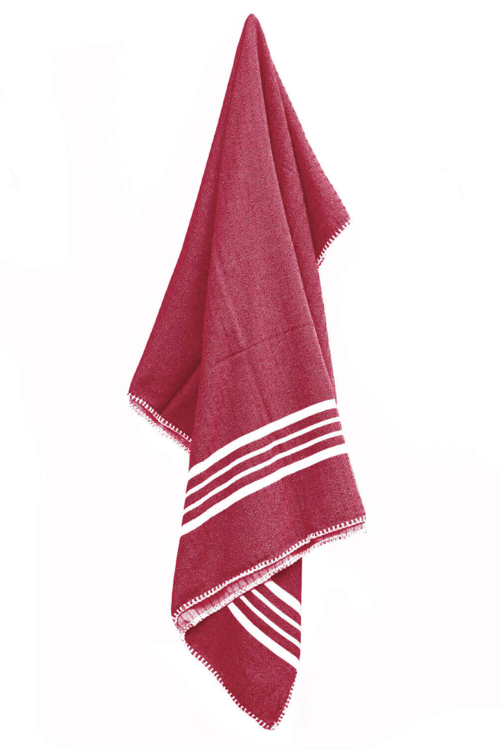 Farm House Turkish Towel without Fringe in color made of 100% Turkish cotton by buldano in Turkey