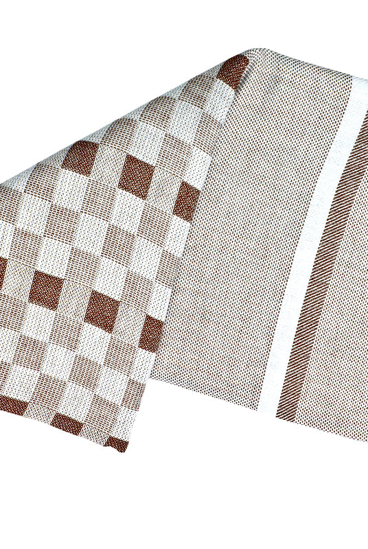 Turkish Towel - SAMPLE SALE in Brown color made of 100% Turkish cotton Turkish Towel by buldano in Turkey