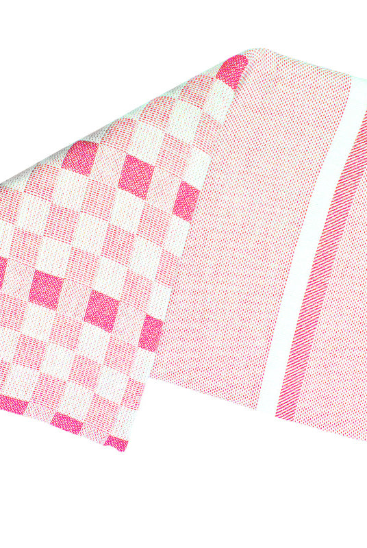 Turkish Towel - SAMPLE SALE in Pink color made of 100% Turkish cotton Turkish Towel by buldano in Turkey