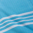 Farm House Turkish Towel with Fringes in Turquoise color made of 100% Turkish cotton by buldano in Turkey