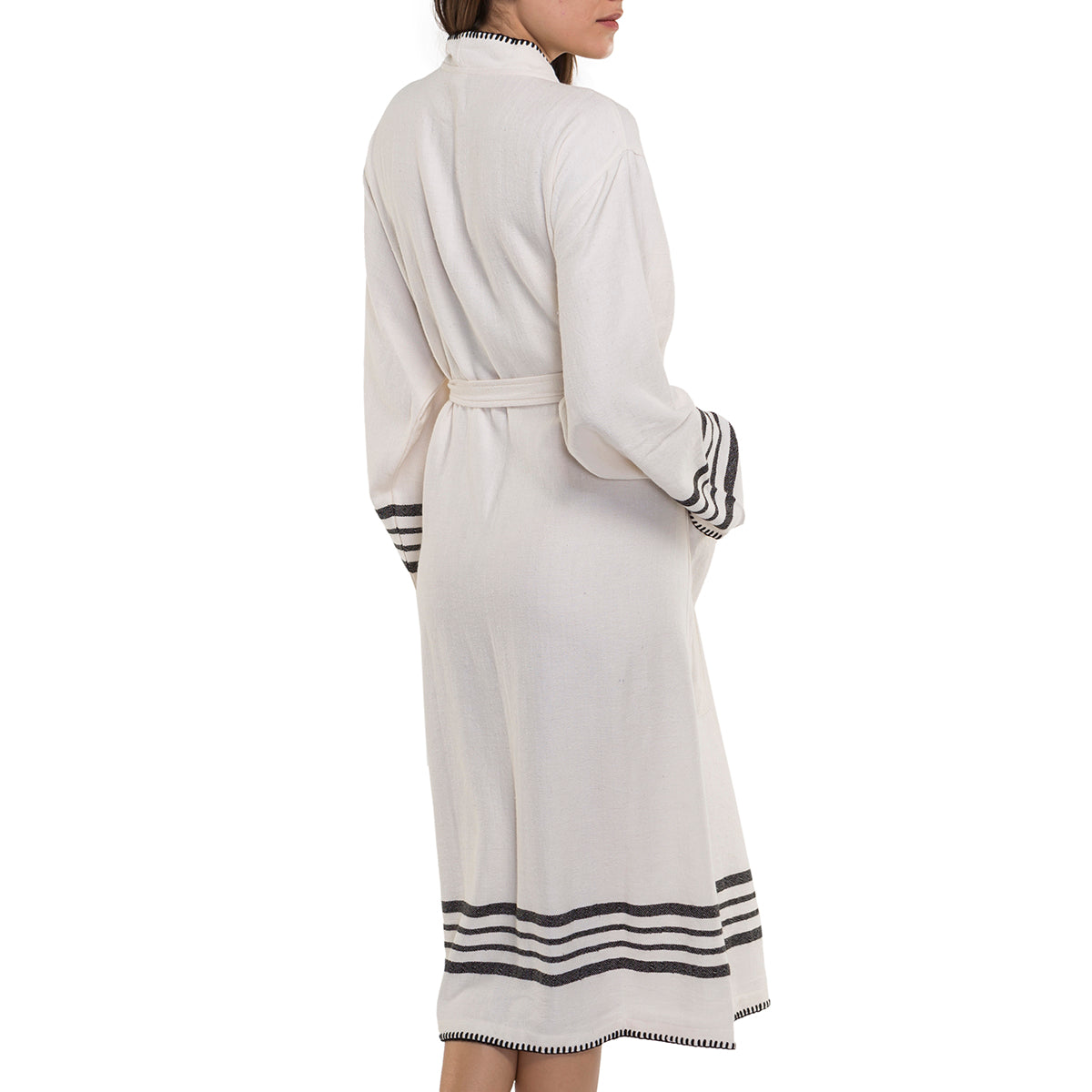 FARMHOUSE PREMIUM KIMONO ROBE in color made of 100% Turkish cotton Turkish Towel by buldano in Turkey