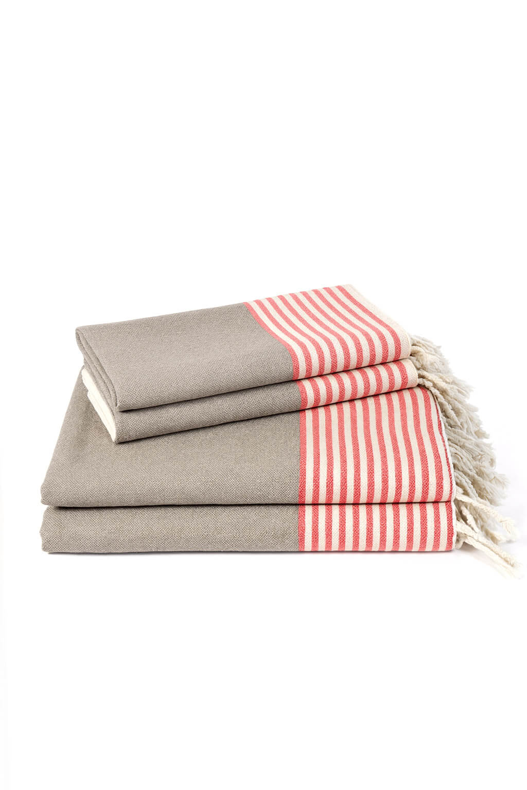 Red / Taupe / Natural