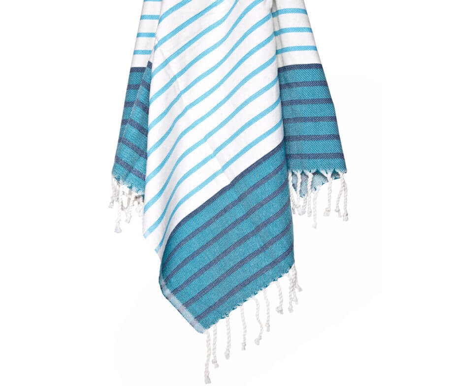 Nautical Collection Ocean Dream Turkish Towel in color made of 100% Turkish cotton Turkish Towel by buldano in Turkey