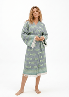 Fish Kimono in color made of 100% Turkish cotton Kimono by buldano in Turkey