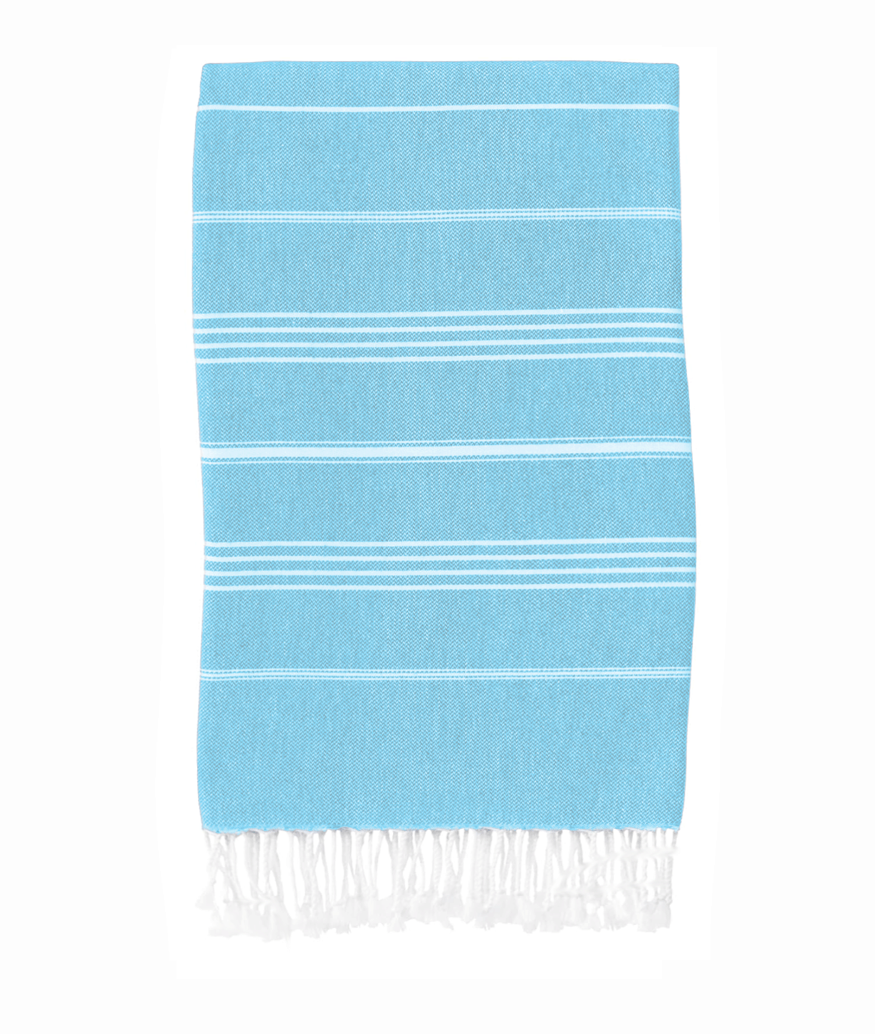 Classic Turkish Towel - Sample Sale in Light Blue color made of 100% Turkish cotton Turkish Towel by buldano in Turkey