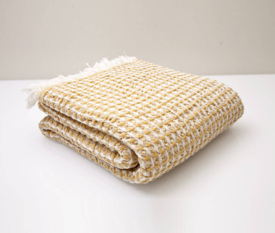 Super Soft Waffle Turkish Towel in color made of 100% Turkish cotton Turkish Towel by buldano in Turkey