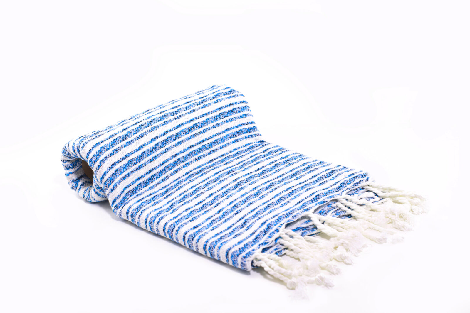 Turkish Towel - SAMPLE SALE in Blue color made of 100% Turkish cotton Turkish Towel by buldano in Turkey