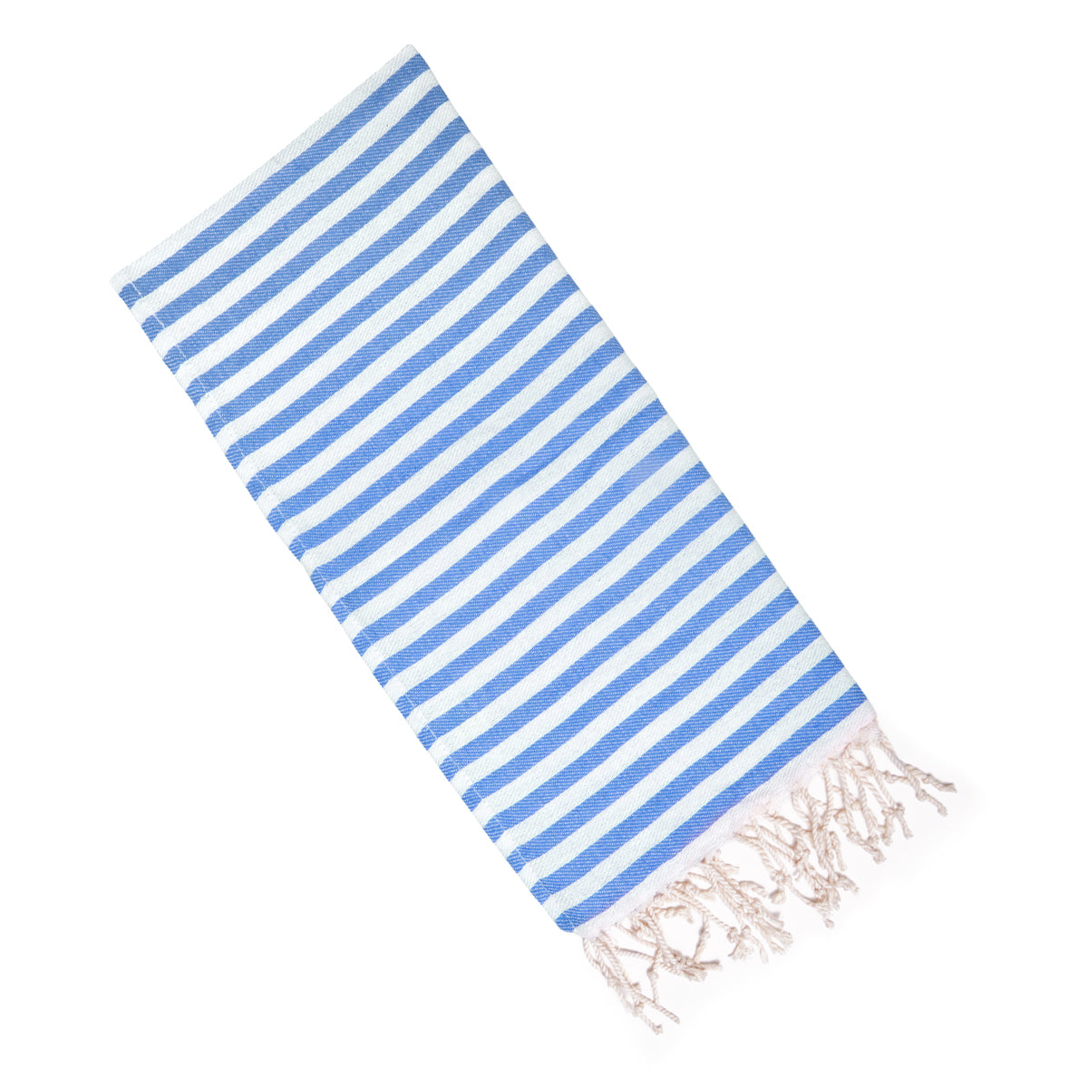 Mini Towel - SAMPLE SALE in Blue color made of 100% Turkish cotton Turkish Towel by buldano in Turkey