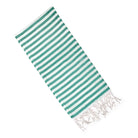 Mini Towel - SAMPLE SALE in Green color made of 100% Turkish cotton Turkish Towel by buldano in Turkey